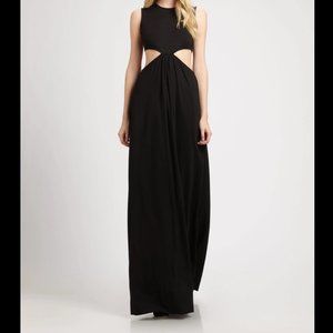Rachel Pally Black Hope Cutout Maxi Dress Size S